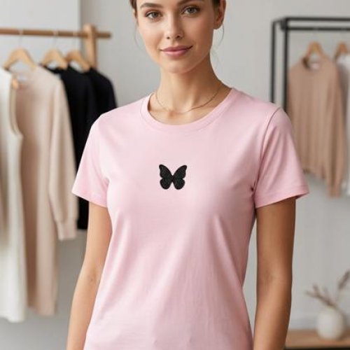 Футболка Newe (S-M) 2218 pink (лето) Newe 2218 pink