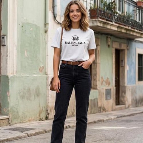 Футболка Newe (L-XL) 2298 white (лето) Newe 2298 white