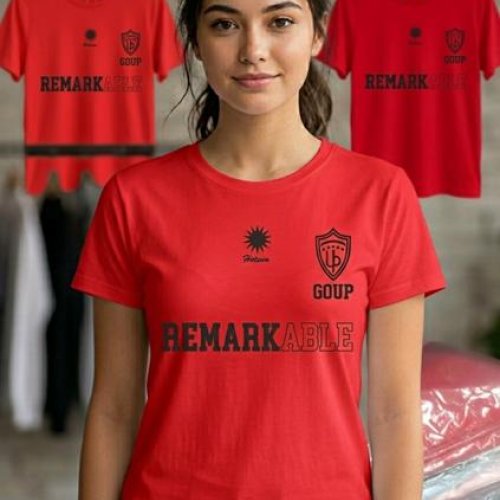 Футболка Newe (L-XL) 2899 red (лето) Newe 2899 red