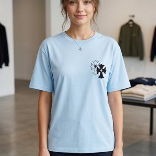 Футболка Newe (2XL-3XL) 400 l.blue (лето) Newe 400 l.blue