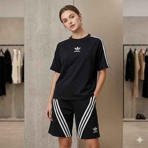 Костюм Newe (S-XL) 7710 black (лето) Newe 7710 black