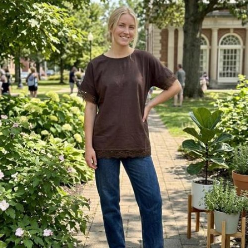 Футболка Newe (L-XL) NW103 brown (лето) Newe NW103 brown