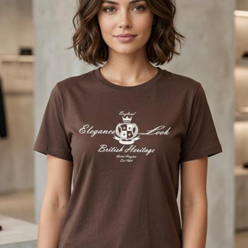 Футболка Newe (L-XL) NW88 brown (лето) Newe NW88 brown