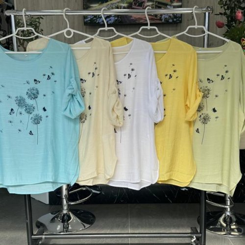 Футболка P.HEY (XL-4XL) 386 l.blue (лето) P.HEY 386 l.blue