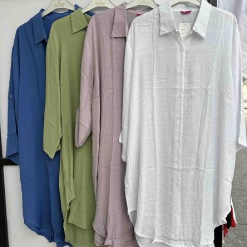 Рубашка P.HEY (XL-4XL) 501 blue (деми) P.HEY 501 blue