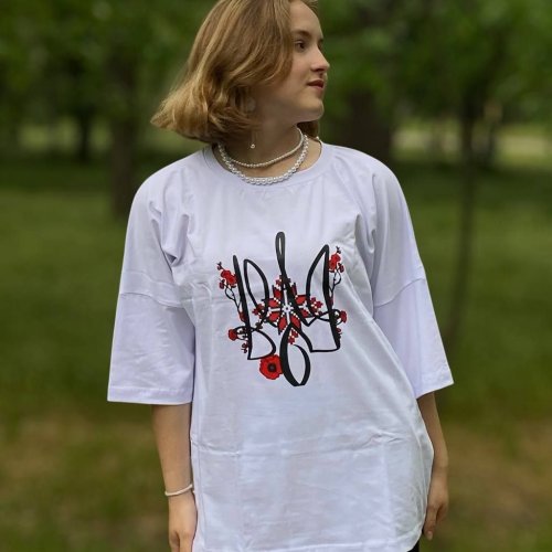 Футболка Mary Brand (44-50) 525 white (лето) Mary Brand 525 white