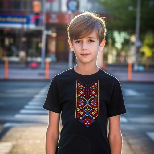 Футболка Mary Brand (134-152) 532 black (лето) Mary Brand 532 black