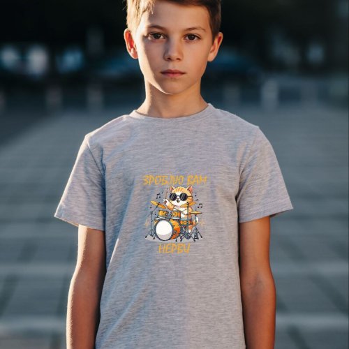 Футболка Mary Brand (134-152) 565 grey (лето) Mary Brand 565 grey