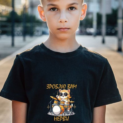 Футболка Mary Brand (134-152) 566 black (лето) Mary Brand 566 black