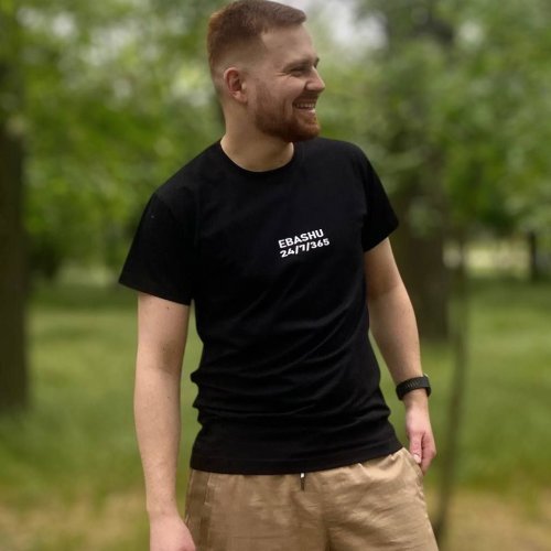 Футболка Mary Brand (44-54) 648 black (лето) Mary Brand 648 black