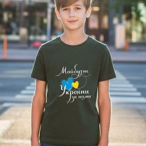 Футболка Mary Brand (134-152) 803 green (лето) Mary Brand 803 green