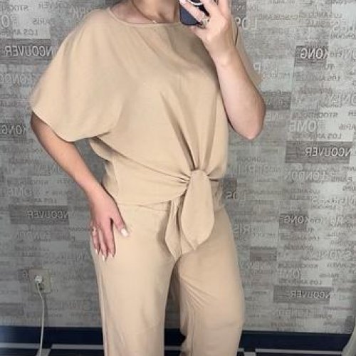 Костюм Valentina (50-56) 020 beige (лето) Valentina 020 beige