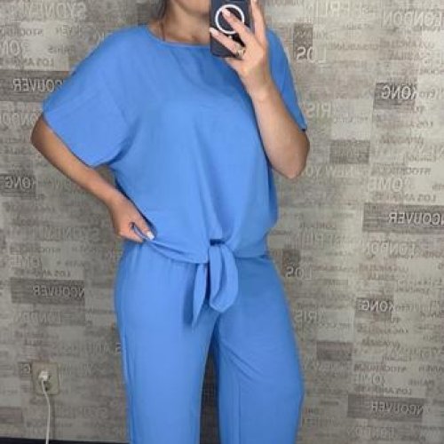 Костюм Valentina (50-56) 020 l.blue (лето) Valentina 020 l.blue