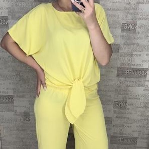 Костюм Valentina (50-56) 020 yellow (лето) Valentina 020 yellow