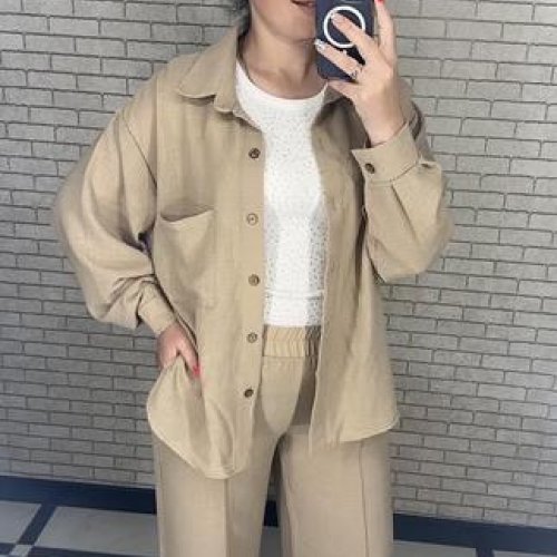 Костюм Valentina (50-56) 034 beige (деми) Valentina 034 beige