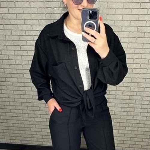 Костюм Valentina (50-56) 034 black (деми) Valentina 034 black