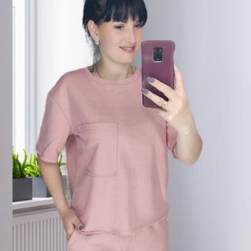 Костюм Valentina (42-50) 042 powder (лето) Valentina 042 powder