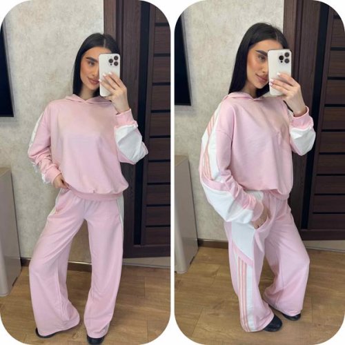 Костюм спорт Valentina (42-52) 110 pink (деми) Valentina 110 pink