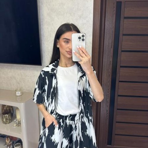 Костюм Valentina (42-48) VL148 white (лето) Valentina VL148 white