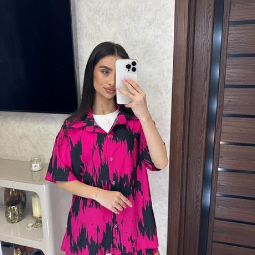 Костюм Valentina (42-48) VL150 crimson (лето) Valentina VL150 crimson