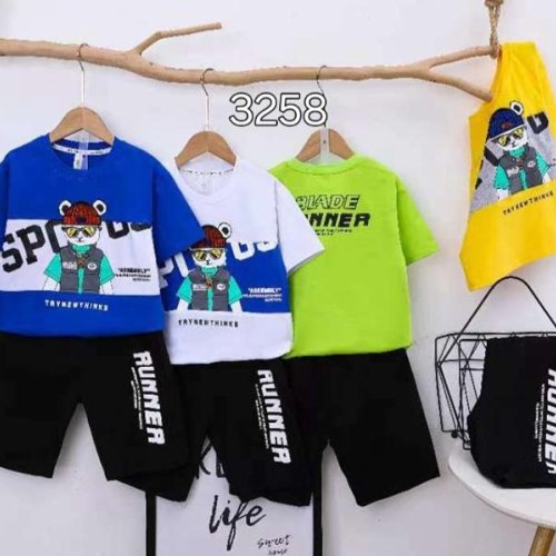 Костюм Фунтик (5-8) 3258 yellow (лето) Фунтик 3258 yellow