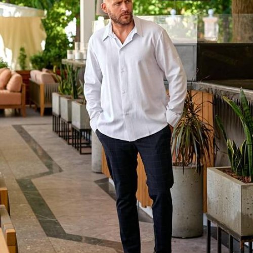 Рубашка Alisa Brand (S-L) 400 white (деми) Alisa Brand 400 white