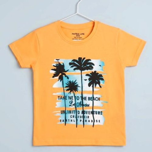 Футболка Dino (4-8) DN564 yellow (лето) Dino DN564 yellow