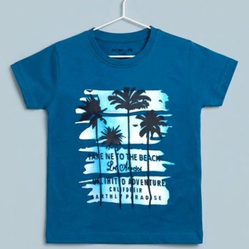 Футболка Dino (4-8) DN565 blue (лето) Dino DN565 blue