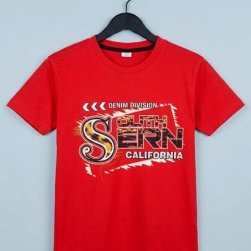 Футболка Dino (9-13) DN589 red (лето) Dino DN589 red