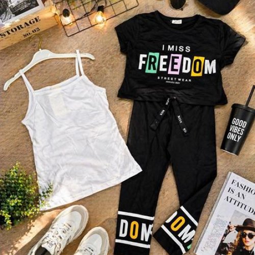 Костюм Major (9-12) 14438 black (лето) Major 14438 black