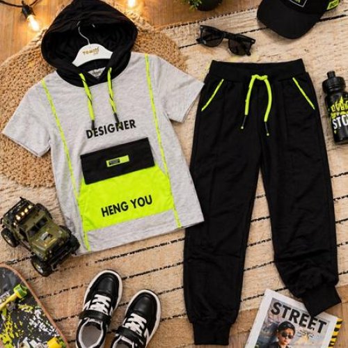 Костюм Major (6-9) 6558 l.grey (лето) Major 6558 l.grey