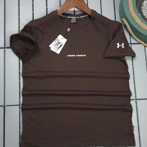 Футболка Hous Of Timur (3XL-7XL) HT2064 brown (лето) Hous Of Timur HT2064 brown