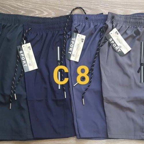 Шорты Shoptime (M-3XL) C8 l.blue (лето) Shoptime C8 l.blue