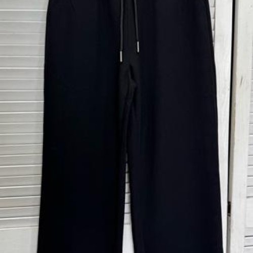Штаны спорт DIVO (M-XL) 28915 black (деми) DIVO 28915 black