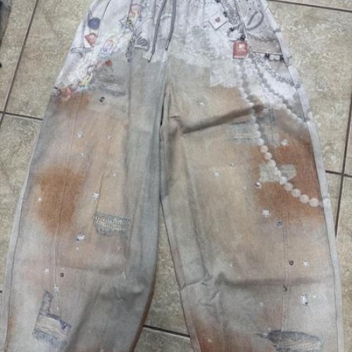 Джинсы DIVO (L-2XL) DV761 beige (деми) DIVO DV761 beige