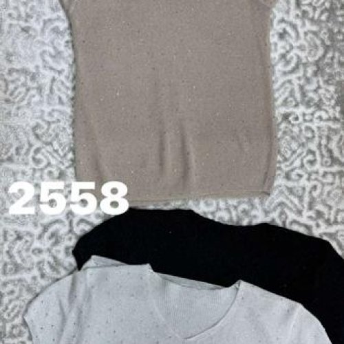 Футболка DIVO (one size) 2558 black (лето) DIVO 2558 black