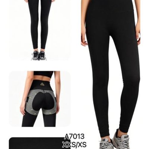 Лосины Redoor (2XS-3XL) A7013 black (деми) Redoor A7013 black