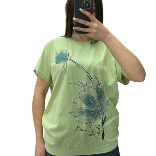 Футболка LeVisha (46-52) 25025 mint (лето) LeVisha 25025 mint