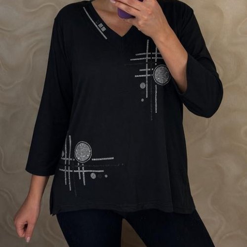 Свитер LeVisha (52-56) 27084 black (деми) LeVisha 27084 black