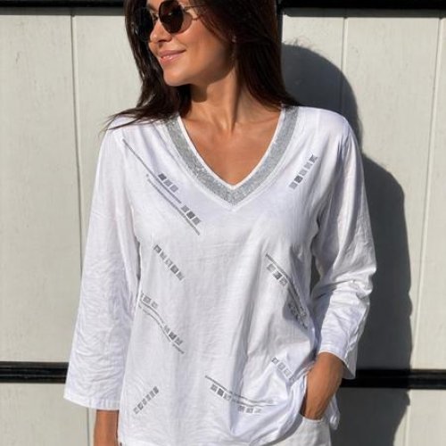 Свитер LeVisha (52-56) 27084 white (деми) LeVisha 27084 white