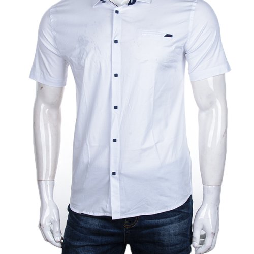 Рубашка CND2 (S-2XL) 4392-2107 white (лето) CND2 4392-2107 white