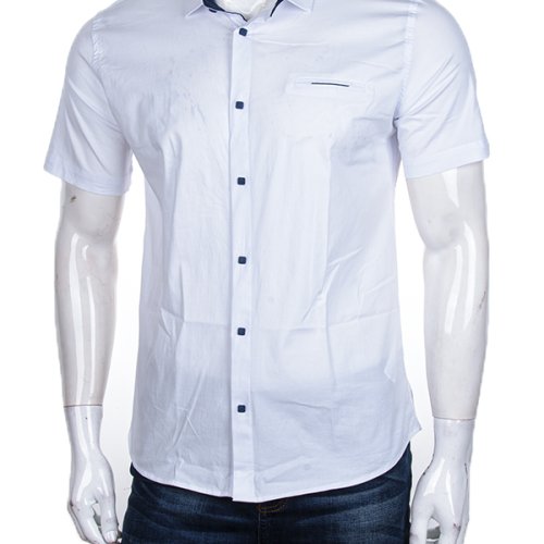 Рубашка CND2 (S-2XL) 4392-2108 white (лето) CND2 4392-2108 white