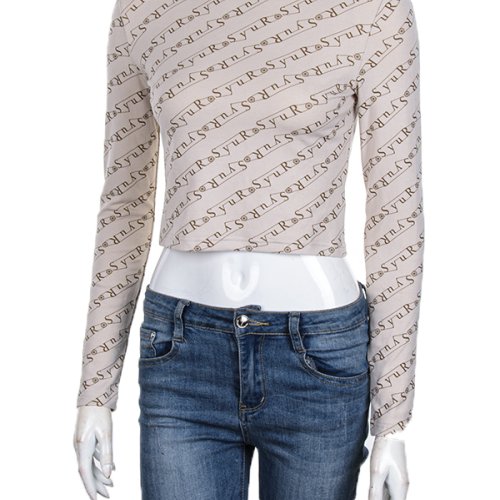 Кофта CND2 (S-XL) 4393-MT204 beige (лето) CND2 4393-MT204 beige