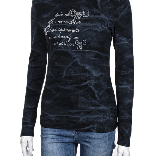 Кофта CND2 (S-XL) 4393-MT38 black (деми) CND2 4393-MT38 black