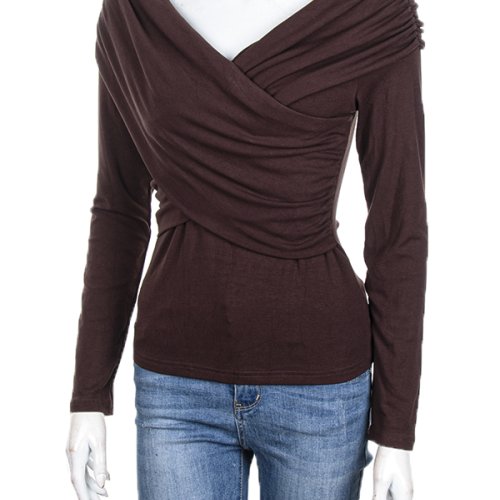 Кофта CND2 (S-XL) 4393-ST2122 brown (деми) CND2 4393-ST2122 brown