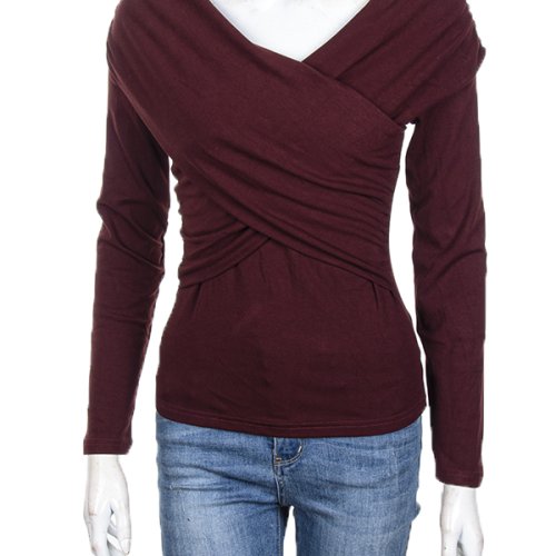 Кофта CND2 (S-XL) 4393-ST2122 wine (деми) CND2 4393-ST2122 wine