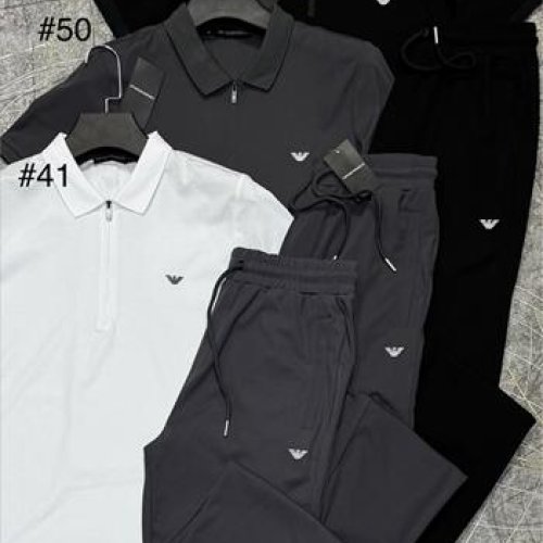 Костюм спорт DGMD (M-3XL) 6688-1 black (лето) DGMD 6688-1 black