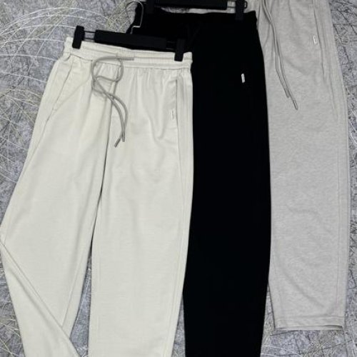 Штаны спорт DGMD (M-3XL) H12-8 l.grey (деми) DGMD H12-8 l.grey