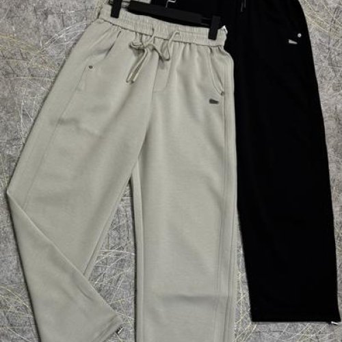 Штаны спорт DGMD (M-3XL) 26115 beige (деми) DGMD 26115 beige
