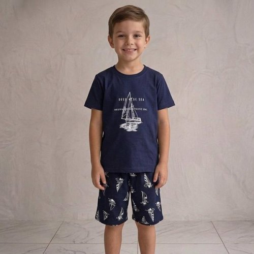 Костюм Imlion (7-12) 5107 navy (лето) Imlion 5107 navy